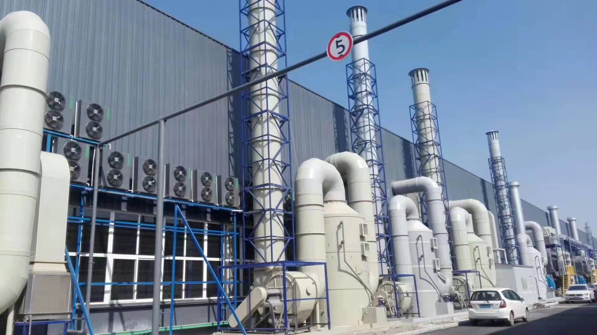 镇江乳胶制品厂好评！易游体育环境喷淋塔发挥大作用！